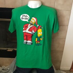 Simpson’s “D’oh-Ho-Ho” Christmas Graphic T-shirt
